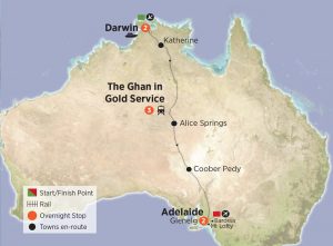 Ghan Expedition Explorer map