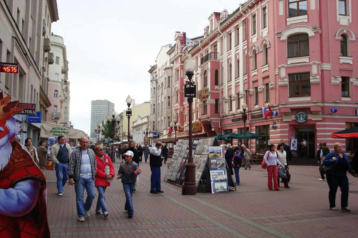 Phố đi bộ Arbat Nga