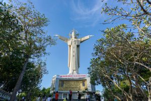 statue of Jesus Christrepresents vung tau