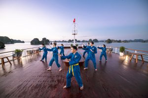 Vovinam on sundeck