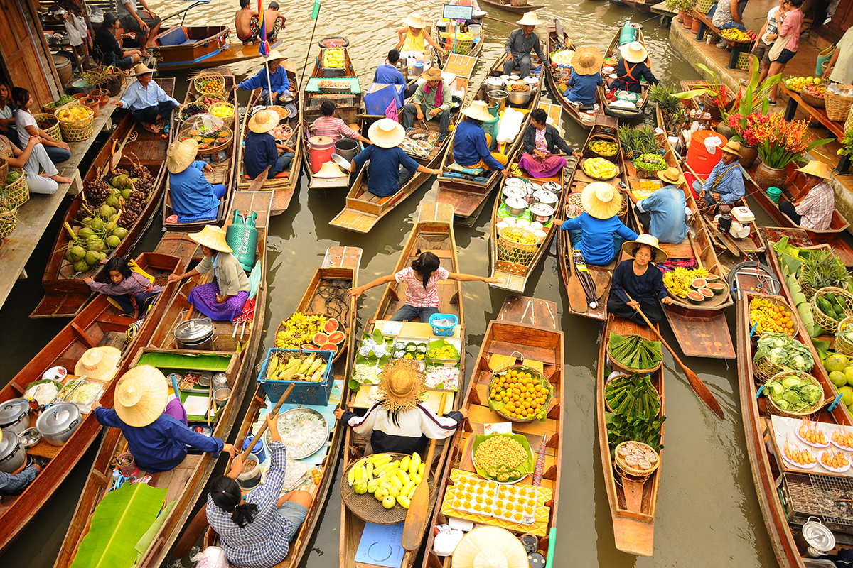 Damnoen Saduak bangkok