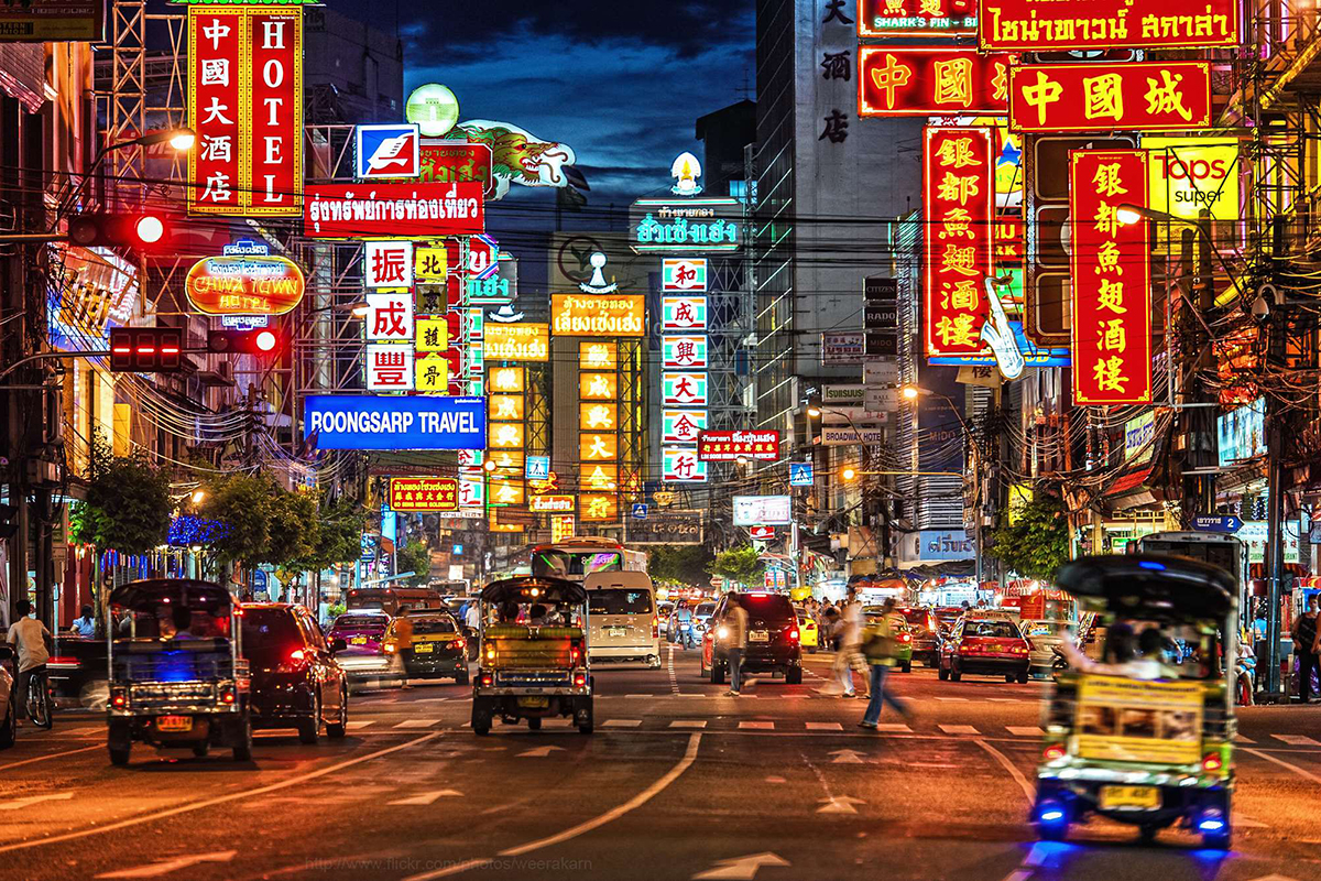 phố ở bangkok