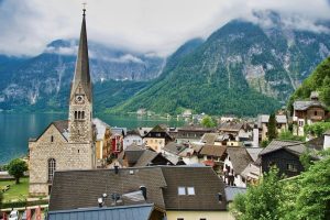 nhà thờ giáo sứ Hallstatt